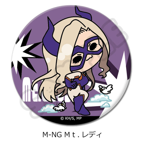 『僕のヒーローアカデミア』みんなmochocho化大作戦! 第4弾 丸形缶バッジ(57mm) M-NG Mt.レディ